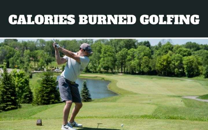 calories burned golfing