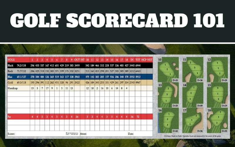 golf scorecard