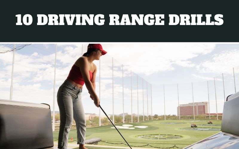 driving range golf swing drills